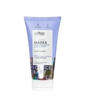 So!Flow, Maska do włosów fioletowa ochładzająca żółte tony, 200 ml