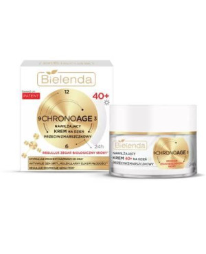 Bielenda Chrono Age 24h Nawilżający, Krem przeciwzmarszczkowy 40+ na dzień, 50 ml