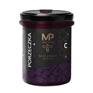 Miody Polskie, Sok & Miód, Czarna Porzeczka, 250 g