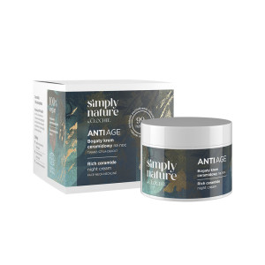 Clochee Simply Nature Krem ceramidowy na noc, 50 ml