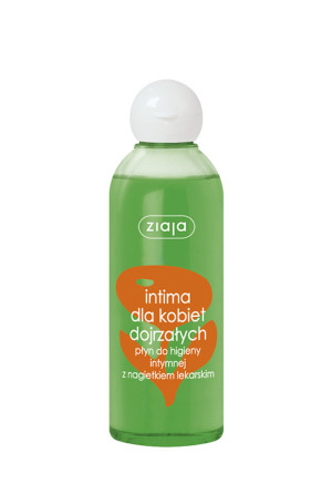 Ziaja Intima dla kobiet dojrzałych, płyn do higieny intymnej z nagietkiem lekarskim, 200 ml