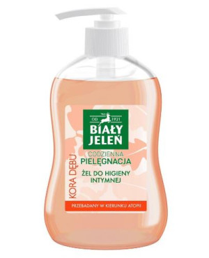 BIAŁY JELEŃ Żel do higieny intymnej kora dębu, 500 ml