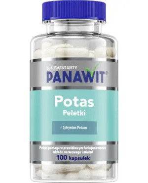 Panawit Potas Peletki, kapsułki, 100 sztuk