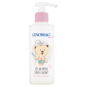 Linomag, żel do mycia ciała i głowy dla dzieci i niemowląt, 200 ml
