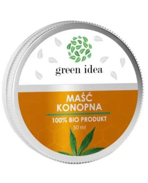 Green Idea Maść Konopna 100% Bio, 50 ml