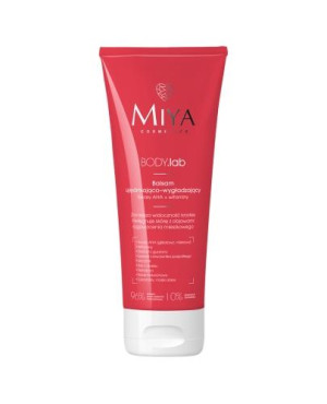 Miya BODY.lab Ujędrniająco-Wygładzający Balsam z kwasami AHA i witaminami, 200 ml