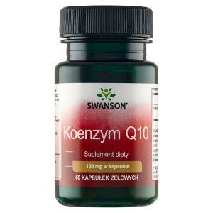 Swanson Koenzym Q10 100 mg, kapsułki, 50 sztuk