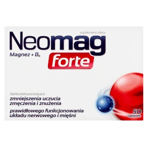 NEOMAG FORTE Magnez+B6, 50 tabletek