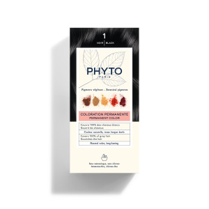 PHYTO COLOR Farba do włosów, 1 CZARNY