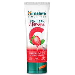 Himalaya, żel do mycia twarzy dla młodej cery z Witaminą C, Truskawka, 100 ml
