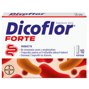 Dicoflor Forte kapsułki, 10 sztuk