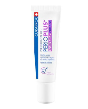 CURAPROX PERIO PLUS+ FOCUS CITROX CHX 0,50% Żel periodontologiczny - 10 ml - cena, stosowanie, opinie