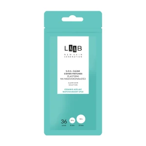 AA Laab Clear Skin Solution Plasterki na niedoskonałości S.O.S. Clear Cover Patches, 36 sztuk