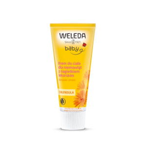 Weleda Baby Krem do ciała dla niemowląt z nagietkiem lekarskim, 75 ml