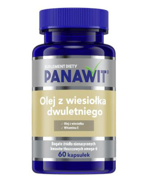Panawit Olej z wiesiołka dwuletniego, kapsułki, 60 sztuk