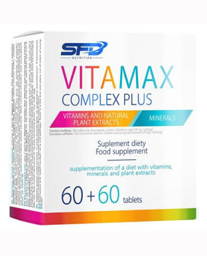 SFD Vitamax Complex Plus witaminy i minerały, 60 tabletek + 60 tabletek