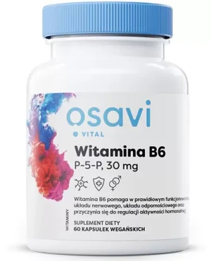 Osavi Witamina B6 P-5-P 30 mg 60 kapsułek