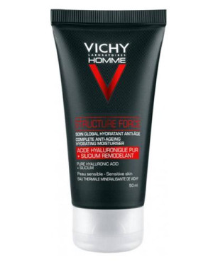 Vichy Homme Structure Force, przeciwzmarszczkowy krem wzmacniający, 50 ml