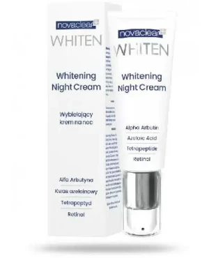 NovaClear Whiten wybielający krem na noc 50 ml