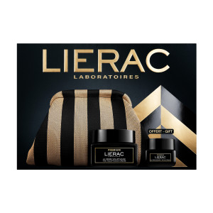 Zestaw Lierac Premium, krem bogaty, 50 ml + krem pod oczy, 20 ml + kosmetyczka