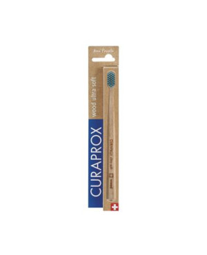 CURAPROX CS Wood drewniana szczoteczka do zębów, 1 sztuka