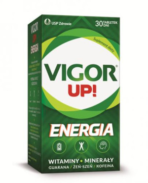 Vigor Up! Energia, tabletki, 30 sztuk