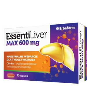 EssentiLiver Max, 30 kapsułek