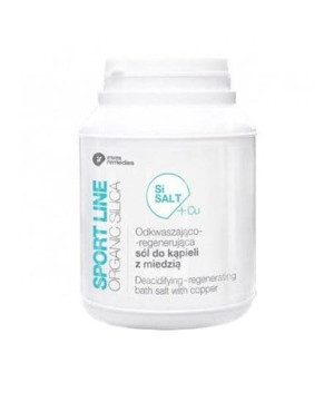 Invex Remedies Sport Line Organic Silica Odkwaszająco - Regenerująca sól do kąpieli z miedzią - 1500 g