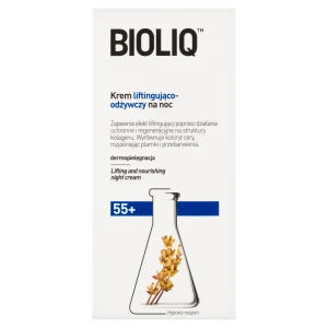 BIOLIQ 55+ Krem intensywnie liftingująco-odżywczy na noc - 50 ml