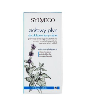 SYLVECO Płyn ziołowy do płukania jamy ustnej - 500 ml