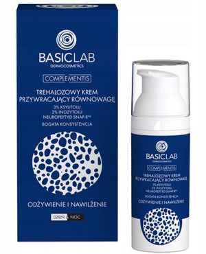 Basiclab Trehalozowy Krem przywracający równowagę 3% ksylitol 2% inozytol, 50 ml