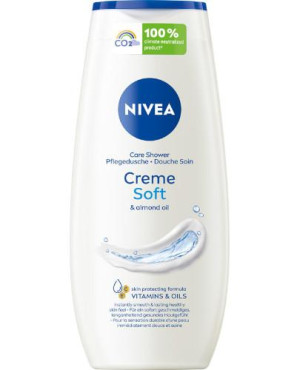 NIVEA Creme Soft Kremowy żel pod prysznic, 250 ml