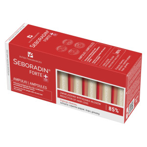 Seboradin Forte Ampułki przeciw wypadaniu włosów, 14 x 5,5 ml