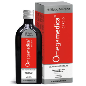 Holistic Medica Omegamedica Cardio, 250 ml, cena, opinie, stosowanie