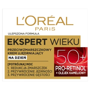L'OREAL EKSPERT WIEKU Przeciwzmarszczkowy krem ujędrniający na dzień 50+, 50 ml