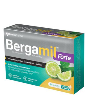 BERGAMIL FORTE, kapsułki, 30 sztuk
