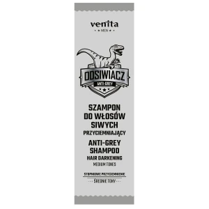 Venita Men, odsiwiacz szampon średnie tony, 200 ml