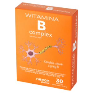 Nexon Pharma, Witamina B Complex, kapsułki, 30 sztuk