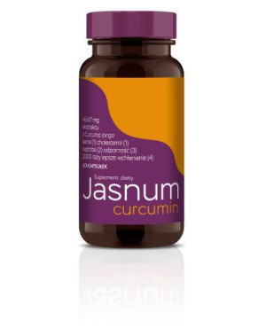 Jasnum Curcumin, 60 kapsułek