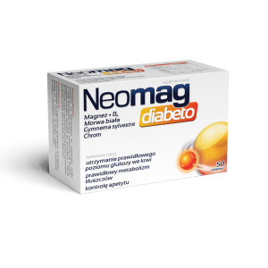 Neomag diabeto, tabletki, 50 sztuk