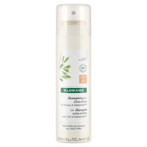 Klorane Ultrałagodny szampon suchy z owsem i ceramidami włosy ciemne, 150 ml