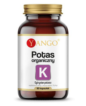Yango, Potas organiczny, kapsułki, 90 sztuk