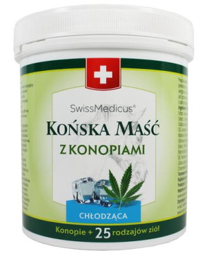 Herbamedicus Maść z konopiami Chłodząca - 500 ml - cena, opinie, stosowanie