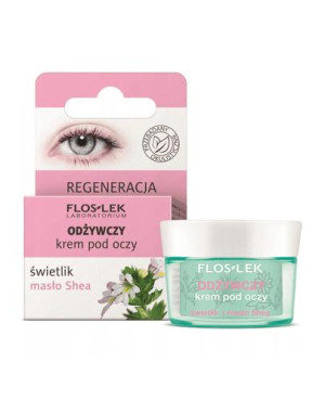 Flos-Lek Regeneracja, odżywczy krem pod oczy świetlik i masło shea, 15 ml