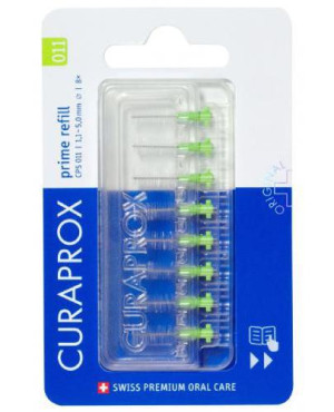 Curaprox CPS 011 Prime refill Szczoteczki międzyzębowe, 8 szt., cena, opinie, wskazania