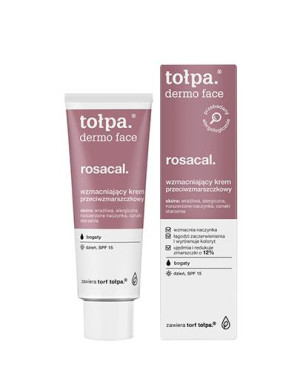 TOŁPA DERMO FACE ROSACAL Przeciwzmarszczkowy krem wzmacniający na dzień - 40 ml