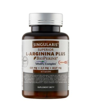 Singularis Superior L-Arginina Plus - 60 kapsułęk