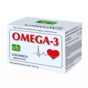 GAL Galomega-3, kapsułki, 300 sztuk