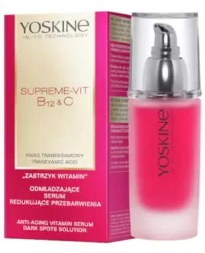 Yoskine Supreme Vit B12 & C odmładzające serum redukujące przebarwienia 30 ml