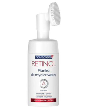 Novaclear Retinol, Pianka do mycia twarzy, 100 ml.